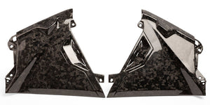 XKraft Carbon Fiber Upper Outer Dash for Maverick R - Dunes 2 Dezert SXS