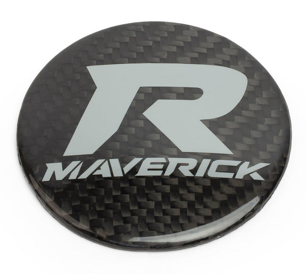 XKraft Carbon Fiber Hood Medallion for Can-Am Maverick R