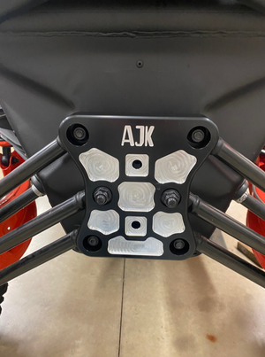 Can-Am X3 Billet Aluminum Radius Rod Plate - Dunes 2 Dezert SXS