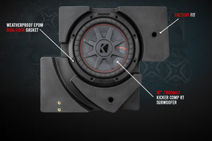 CanAm Maverick X3 Underseat 10in Driverside Subwoofer | SSV Works