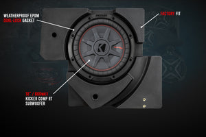 Can-Am Maverick X3 Underseat 10in Passenger Subwoofer | SSV Works
