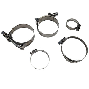 RPM Stainless Clamp Set – X3 Turbo R & RR Charge Tubes