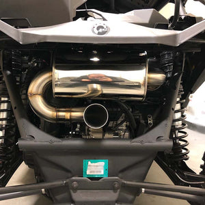 Treal Performance | 2017-2025 Can-Am X3 Rear Muffler Section - Dunes 2 Dezert SXS