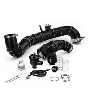 RPM 5-Ply Wire Reinforced Silicone Charge Tube Kit for Can-Am Maverick X3 R & RR (2017–2025) – Boost Port, BOV Ready, HD Clamps, 30% More Volume