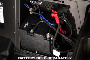 Can-Am® X3 Dual Battery Mount (Mount Only) | UTVS-X3-2BATT-MT - Dunes 2 Dezert SXS
