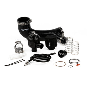 RPM BOV Kit for 2020–2025 Can-Am Maverick X3 Turbo R/RR – Blow Off Valve, Silicone Charge Tube, Boost Reference Port, Black Anodized Valve