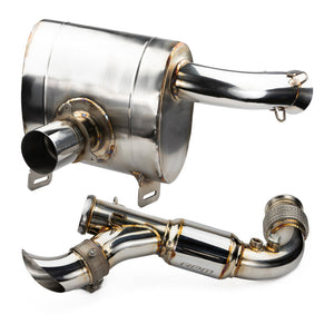 RPM Q-Series 3" Turbo Back Exhaust – X3 (All Years) - Dunes 2 Dezert SXS