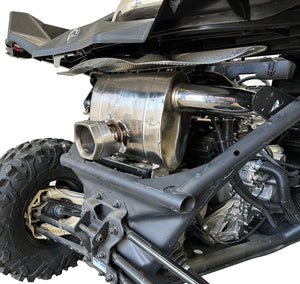 RPM Q-Series 3" Turbo Back Exhaust – X3 (All Years) - Dunes 2 Dezert SXS