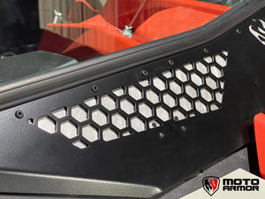 Maverick X3 Vented Full Glass Windshield - Dunes 2 Dezert SXS