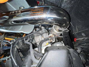 RPM Full 3" Monster Core Exhaust for Can-Am X3 with stainless mid pipe, dual O2 bungs, and factory-compatible spark arrestor tip.