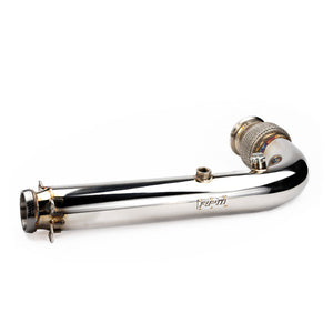 RPM 3" Monster Mouth cat delete mid pipe boosts horsepower, airflow, and sound on all Can-Am X3 Turbo, R, and RR models.