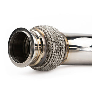 RPM 3" full race exhaust for Can-Am X3 Turbo maximizes power with ultra-lightweight stainless design and dual O2 bungs.