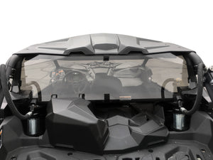 Moto Armor Tinted Rear Window for 2017–2023 Can-Am Maverick X3 – CNC Polycarbonate, Tool-less Install, Intercooler Cutout