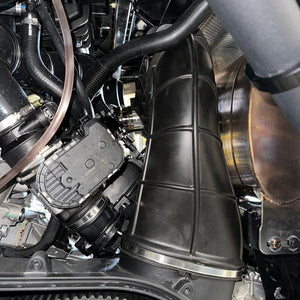 RPM SHORTY silicone clutch exhaust vent for Can-Am X3, reduced height, improves airflow and engine cooling, direct replacement design.
