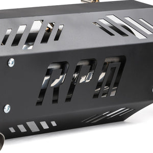 RPM RZR XPT Dual Tip E-Valve Muffler Exhaust System with Electronic Valve and Stainless Construction