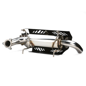 RPM RZR XPT Dual Tip E-Valve Muffler Exhaust System with Electronic Valve and Stainless Construction