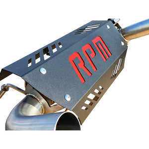 RPM RZR XPT E-Valve Dual Tip Exhaust - Dunes 2 Dezert SXS