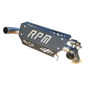 RPM RZR XPT E-Valve Dual Tip Exhaust - Dunes 2 Dezert SXS
