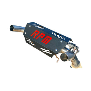 RPM RZR XPT E-Valve Dual Tip Exhaust - Dunes 2 Dezert SXS
