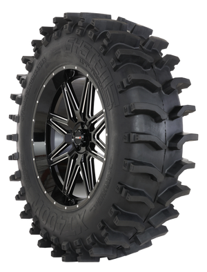 System 3 XT400W extreme mud radial UTV tire angle 12-inch wide