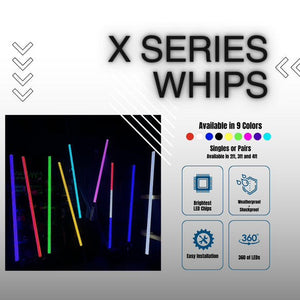 SINGLE COLOR X SERIES WHIPS - Dunes 2 Dezert SXS