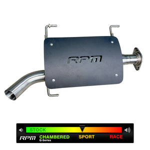 RPM Sport Muffler – Polaris XPEDITION XP & ADV - Dunes 2 Dezert SXS