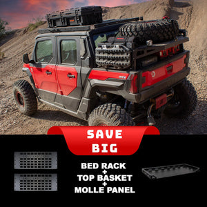 Polaris Xpedition Bed Rack System Works Package | SDR - Dunes 2 Dezert SXS