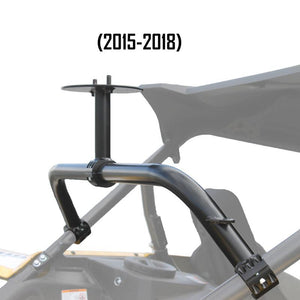 Yamaha YXZ 1000 Dual Clamp Spare Tire Mount - Dunes 2 Dezert SXS