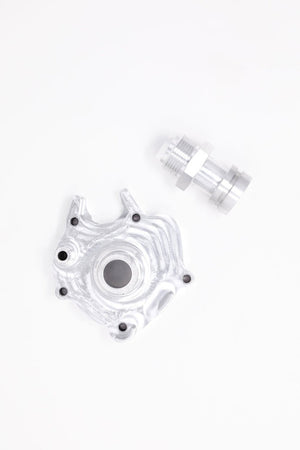 Can-Am X3 Billet AN Water Pump Cover – Coolant Upgrade - Dunes 2 Dezert SXS