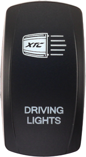 Driving Lights rocker switch cover for Contura V, fits XTC, sPod, and Daystar setups—rocker only, switch not included