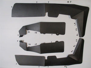 Trail Armor RZR S 570 Mud Flap Fender Extensions - Dunes 2 Dezert SXS