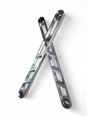 Elektric Off Road clear anodized billet rear sway bar links for Can-Am Maverick R - product photo 2