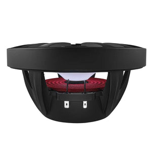 DS18 NXL Series Coaxial Marine Speakers w/ RGB Lights 8in 2-Way 125 Watts RMS 4 ohm Black