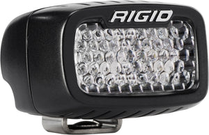 Rigid Industries SR-M PRO Flood Diffused surface-mount LED pod light, black, single, for UTV and off-road builds