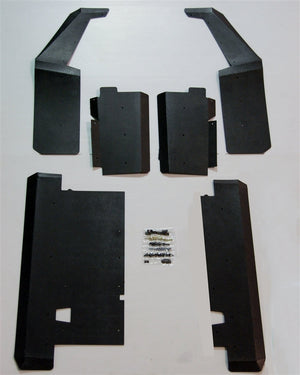 Trail Armor Ranger XP Underbed Mud Shield & Fender Kit - Dunes 2 Dezert SXS