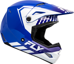 Kinetic Menace Helmet Blue/White Sm