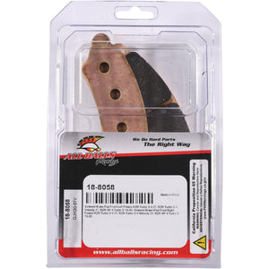 All Balls Racing front sintered brake pads for Polaris RZR Pro R, RZR Turbo S and RZR Turbo R, view 4