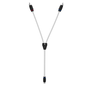 DS18 Marine Grade Tinned Copper OFC RCA Wires 1 Female to 2 Male Splitter