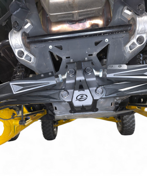 Elektric Off Road steel radius rod plate with tow hook for 2-seat Can-Am Maverick R - product photo 5