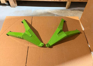 Second view of CA Tech USA KRX 1000 lower control arms showing the high clearance boxed design