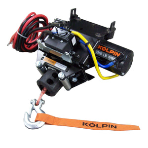 Quick Mount Winch 3500 Synthetic Pol