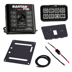 sPOD BantamX HD center console 8-switch kit for Can-Am Maverick R
