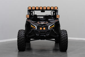 Diode Dynamics Can-Am Maverick X3 SS3 17-24 Stage Series Ditch Light Kit - Sport White Combo