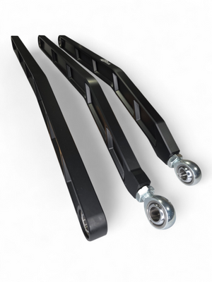 Elektric Off Road black anodized high clearance billet radius rods for 72-inch Can-Am Maverick X3 RS - product photo 10