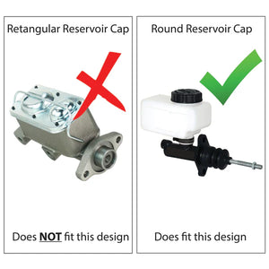 AGM Brake Reservoir Cap - Universal Adapter - Dunes 2 Dezert SXS