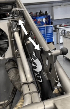 AGM Weld-On Race Mount Kit - Manual or Electric Jack - Dunes 2 Dezert SXS