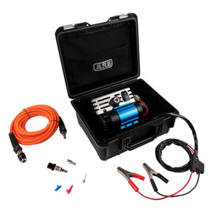 ARB CKMTP12 Twin Portable 12V Air Compressor Kit - Dunes 2 Dezert SXS