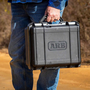 ARB CKMTP12 Twin Portable 12V Air Compressor Kit - Dunes 2 Dezert SXS