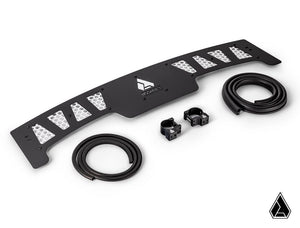 Assault Industries aluminum windscreen kit for a Polaris RZR, parts layout
