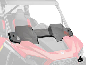 Assault Industries Polaris RZR XP Half Windshield, front view
